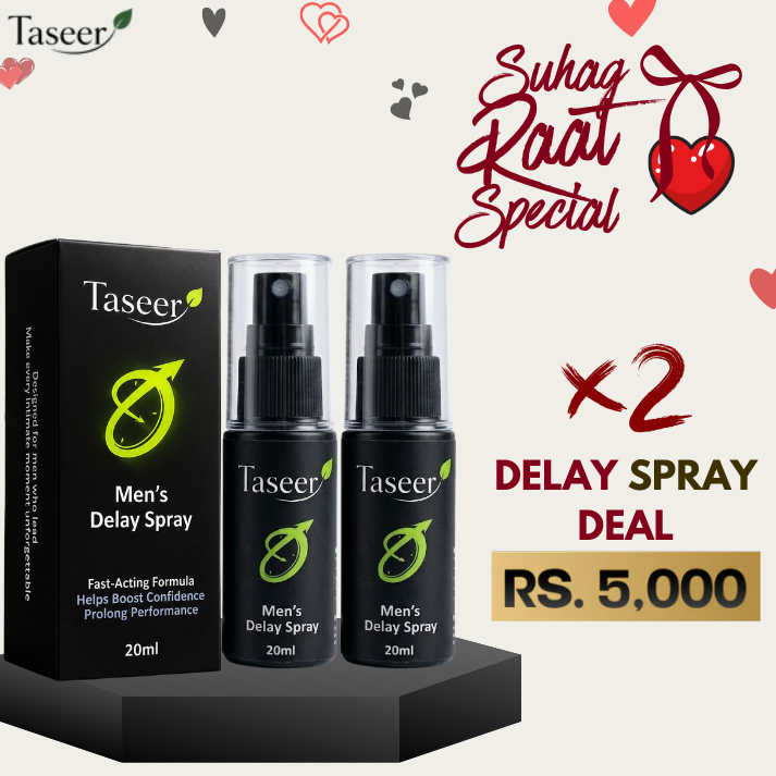 MEN'S DELAY SPRAY DEAL X 2