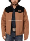 Men's Concealed Carry Color Block Zip Jacket
