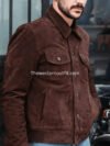 Gold Bison™ Brown Suede Jacket