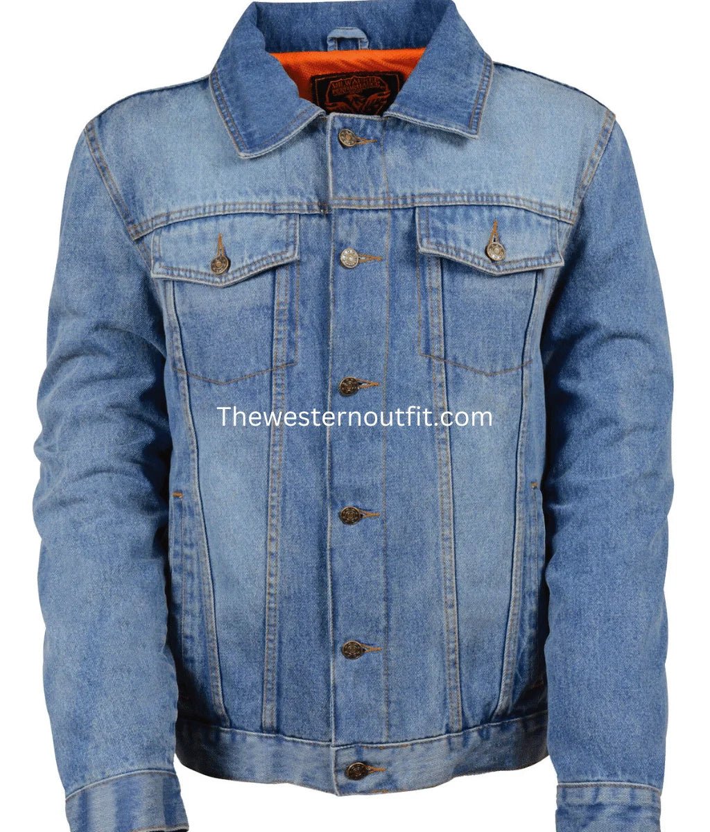 Milwaukee Men's Traditional Denim Jacket