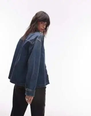 Carhartt WIP Lovilia Shirt Jacket in Blue Wash - Image 3