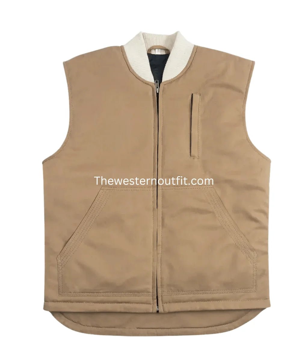 Kayce Dutton Western Style Cotton Vest - Image 4