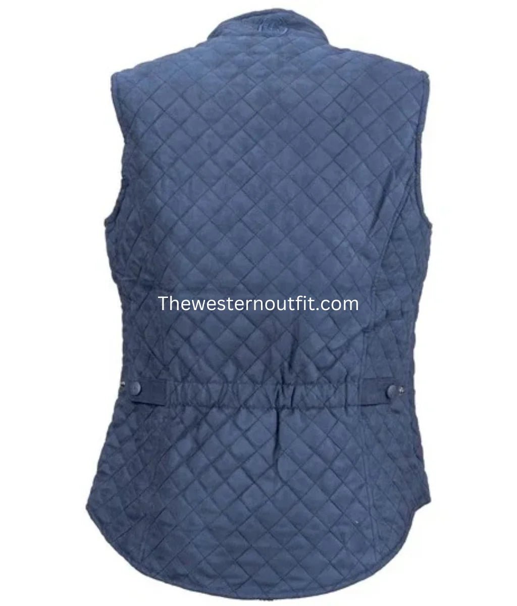Outback Grand Prix Navy Women's Vest - Image 3