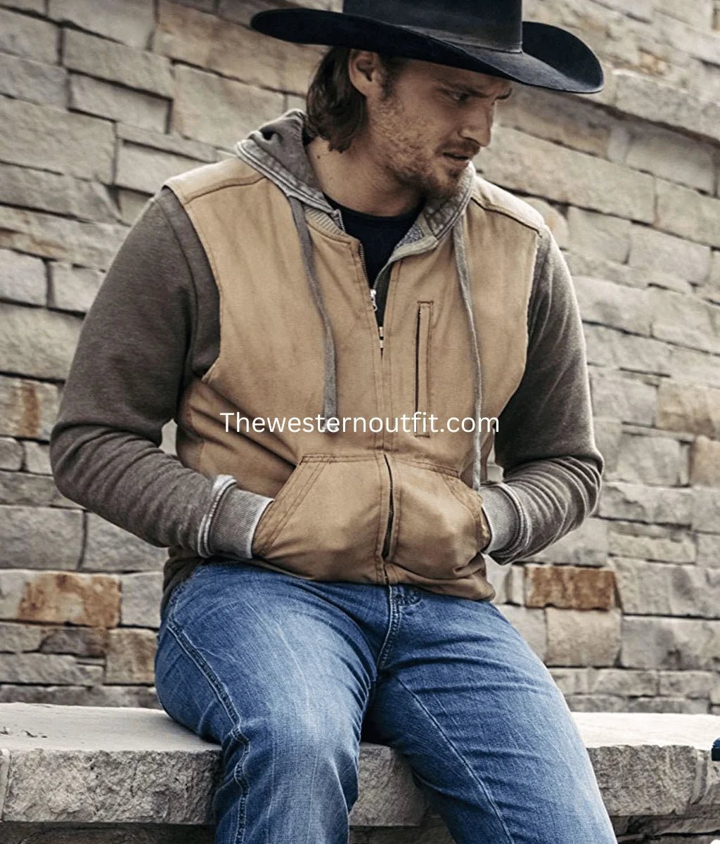 Kayce Dutton Western Style Cotton Vest