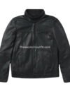 Men’s Genuine Black Leather Jacket