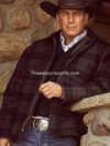 John Dutton Plaid Jacket Kevin Costner