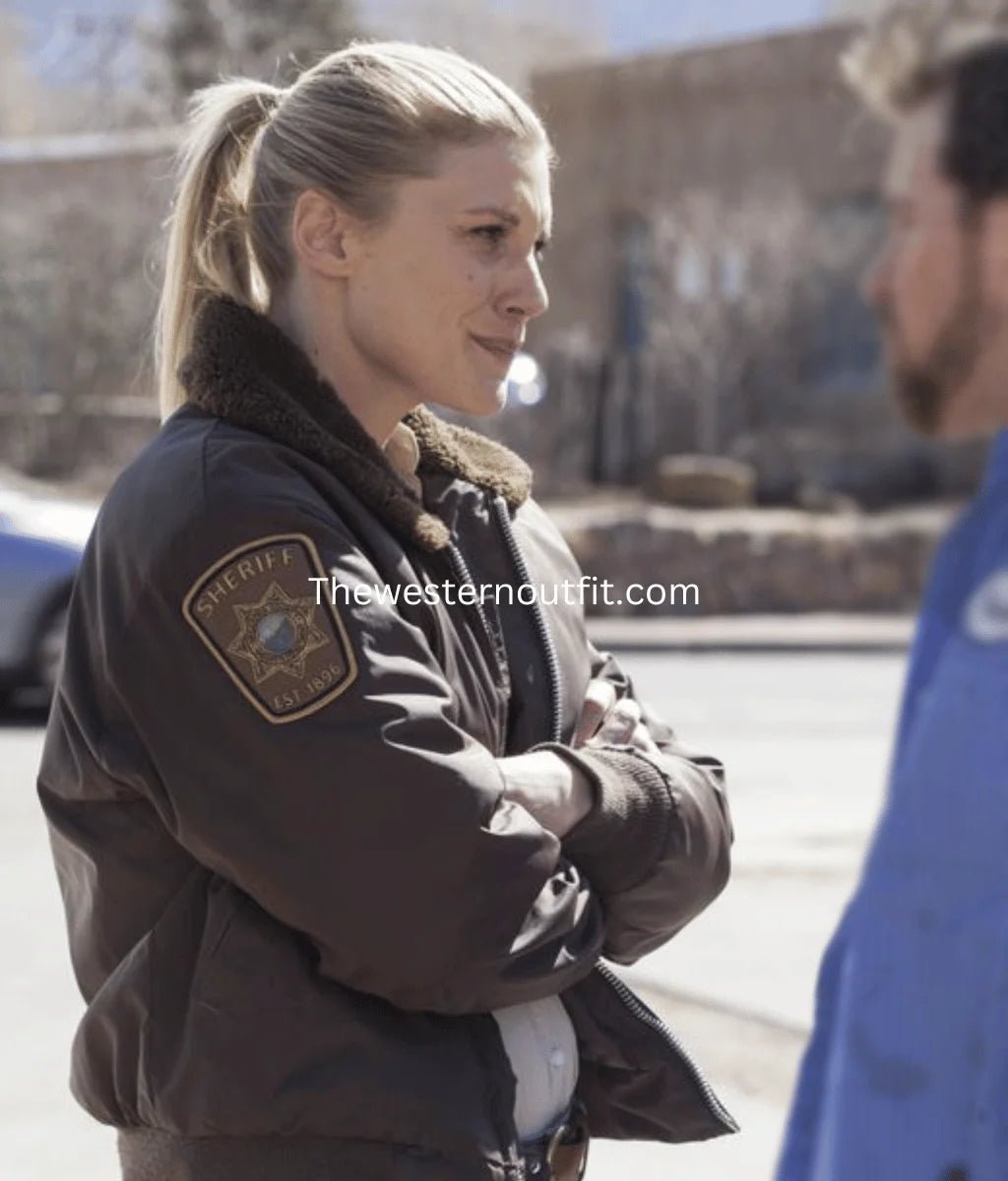 Longmire Katee Sackhoff Shearling Jacket