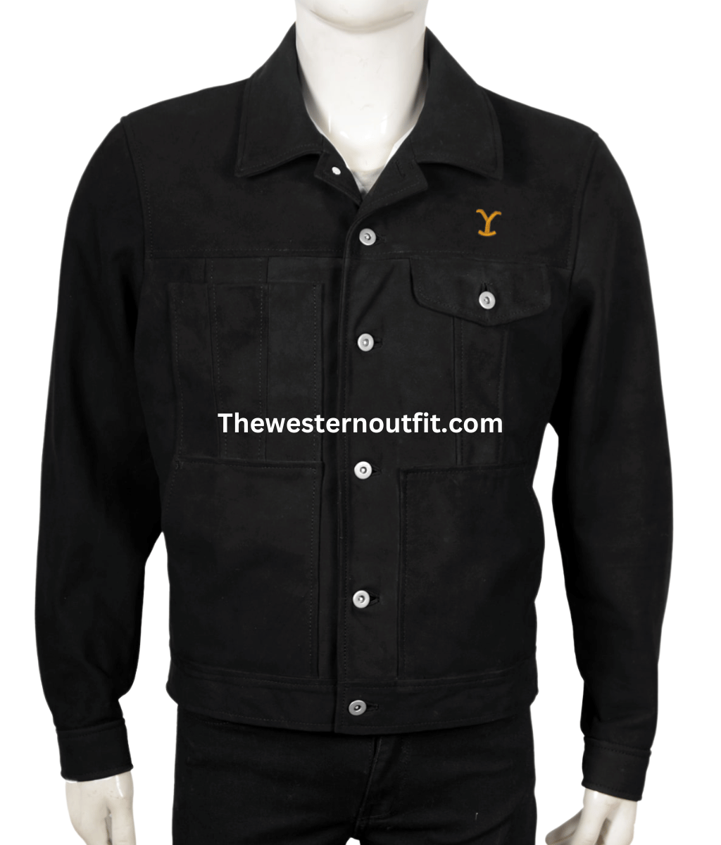 Rip Wheeler Cotton Black Jacket Yellowstone